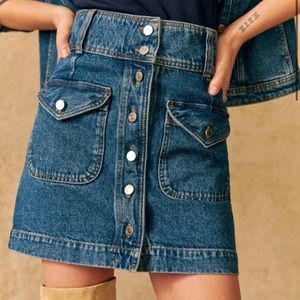 Bettie Skirt - Denim